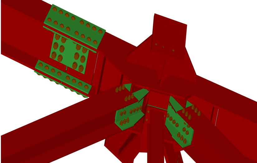 Structural Steel Frame Detailing in Tekla Services screenshot 3
